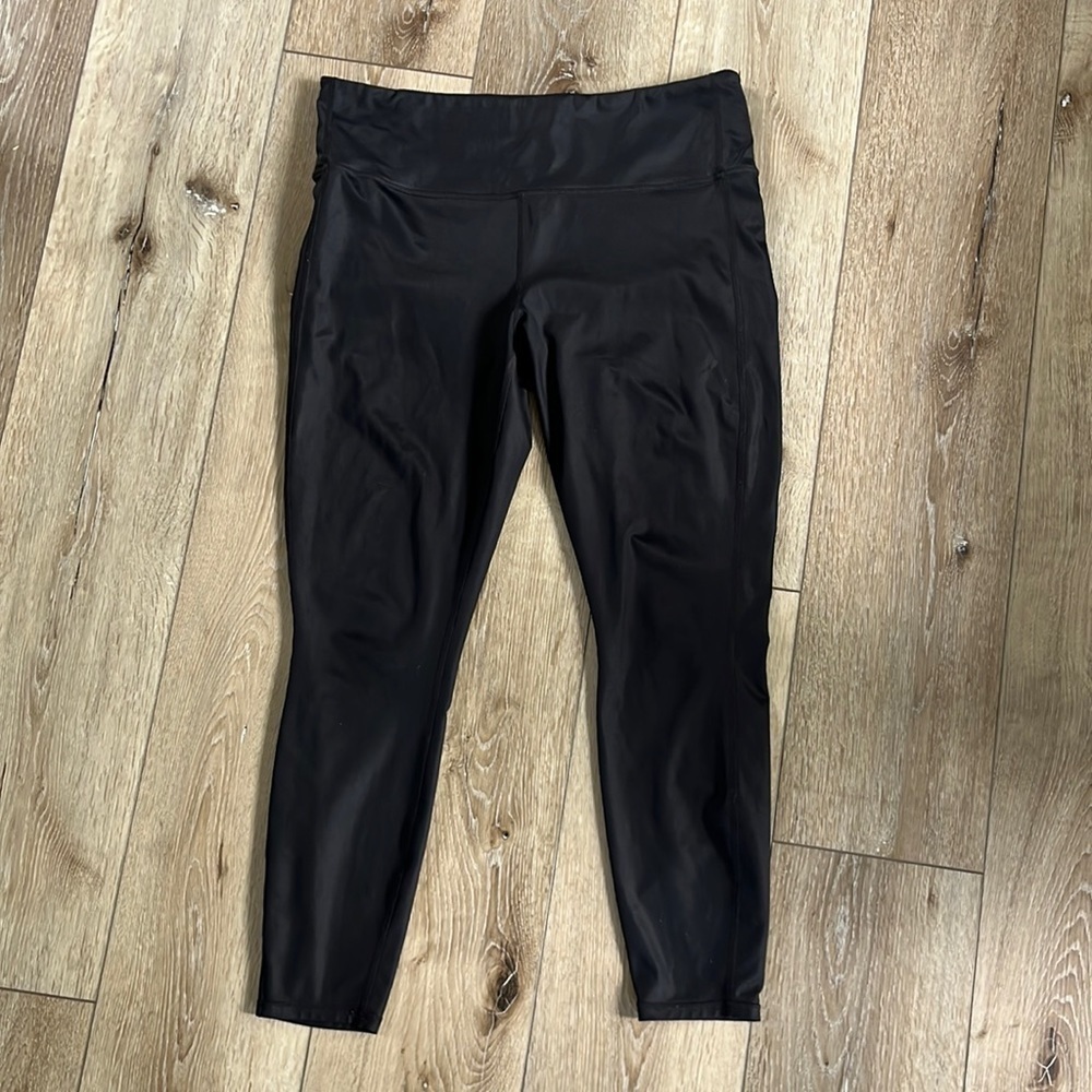 Athleta Chatarunga Leggings Black High Rise